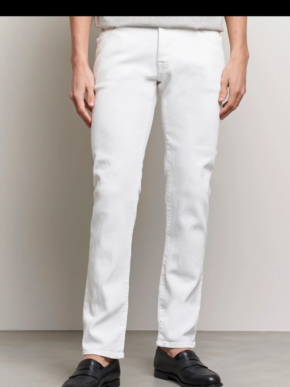 Jacob Cohën White Tailored Luxury Jeans Size 33 Made in Italy
